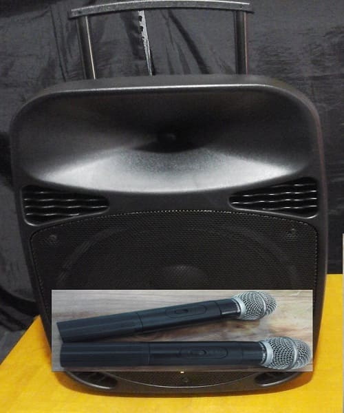 Penyewaan Speaker Portable dan Mic Wireless Sound Portable