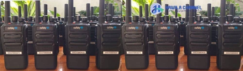Jasa Sewa HT Cafsky, 4G Jakarta Barat | Rental Handy Talky GSM | Penyewaan Radio Walkie Talkie