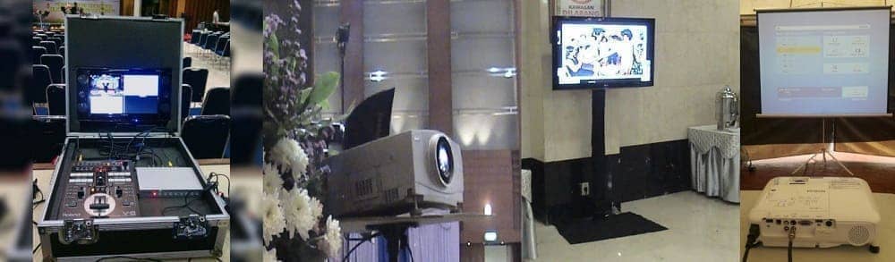 Sewa TV Monitor Floor | Penyewaan LCD Projector