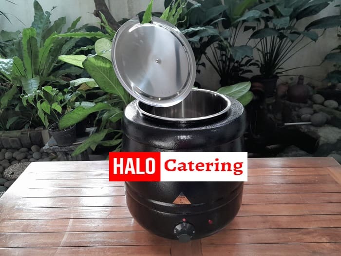 Sewa Soup Tureen, Penghangat Sup, Soup Kettle HALO Catering